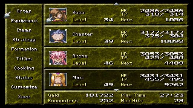 Tales of Phantasia [31] Fire Sword? Tidal Wave. смотреть онлайн