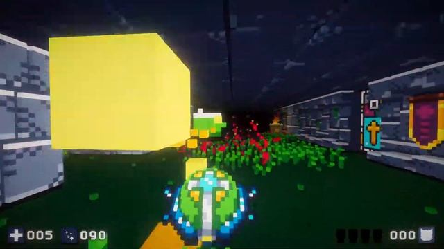 ARKOS: a first-person fantasy shooter with unique voxel render 5MG смотреть онлайн