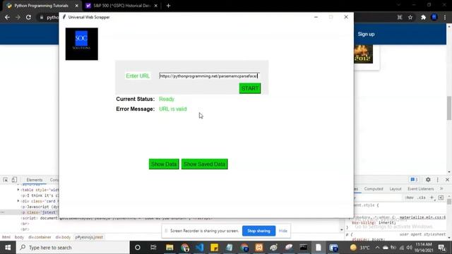 Python Universal Web Scrapper смотреть онлайн
