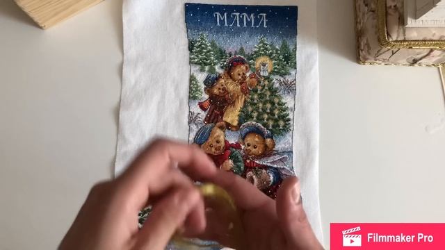 Готовый сапожок Victorian Bears. И какие сапожки я собираюсь вышивать ещё... смотреть онлайн