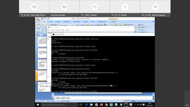 User Input-Command line argument in Java Lecture 3-by Sharvali Sarnaik смотреть онлайн