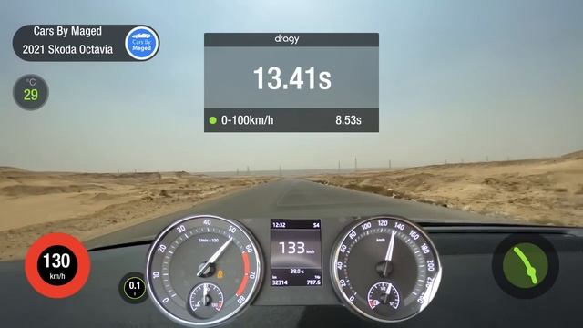 تسارع و ربع ميل و 0-200 ؟ | Skoda Octavia سكودا اوكتافيا смотреть онлайн