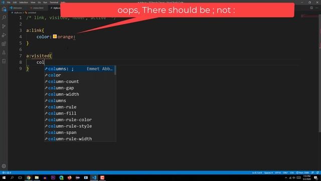 CSS Pseudo Classes | Link Related (Tutorial 61) смотреть онлайн