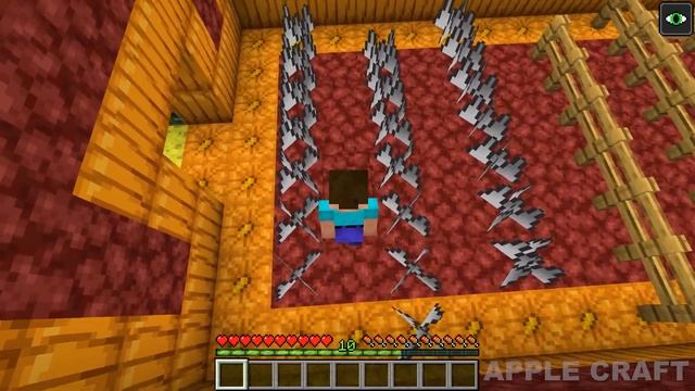 I found THE BIGGEST LAVA PLANET in Minecraft! This is THE LONGEST STAIRS to GIANT EARTH PLANET! смотреть онлайн