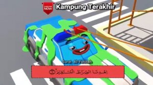 Мультик - машинки, сура аль - Фатиха  для детей, учите детей Корану и арабскому языку с малых лет