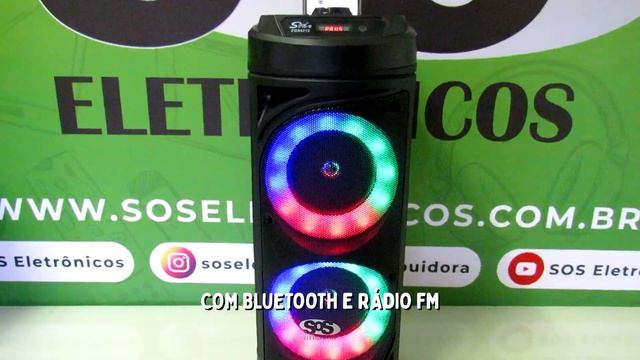 Caixa de Som 20W Sem Fio TWS ZQS6212 смотреть онлайн