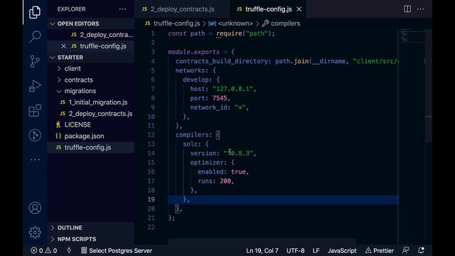 Blockchain, Ethereum, Solidity : Deploy your smart contract with Truffle and Metamask смотреть онлайн
