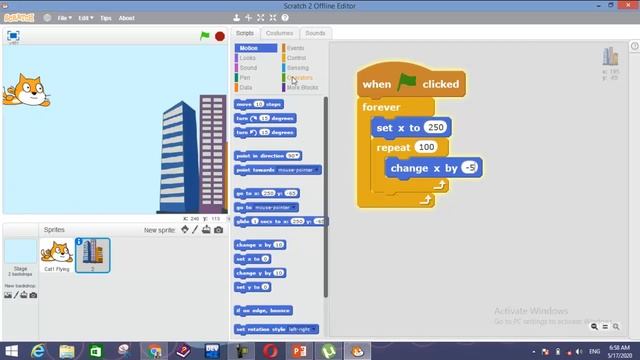 Part 13: Understanding Forever Loop via a Game (Cat Fly part1) смотреть онлайн