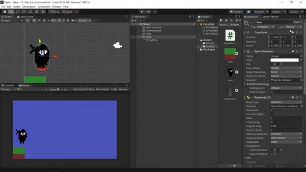 СДЕЛАЛ ИГРУ ЗА 1 ЧАС НА ЮНИТИ