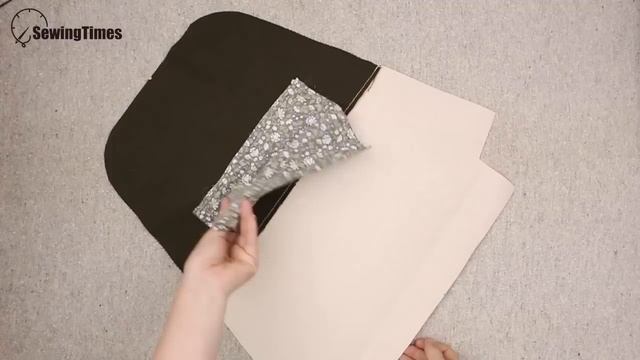 DIY FOLDOVER BAG 가방만들기 | Canvas & Leather Crossbody bag Sewing Tutorial [sewingtimes] смотреть онлайн