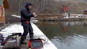 Что увеличит улов.  Ловля форели на донки.