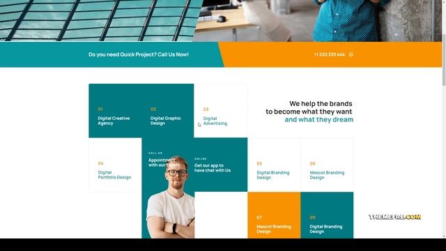 Neve - Digital Business Agency Elementor Template Kit clean communication смотреть онлайн