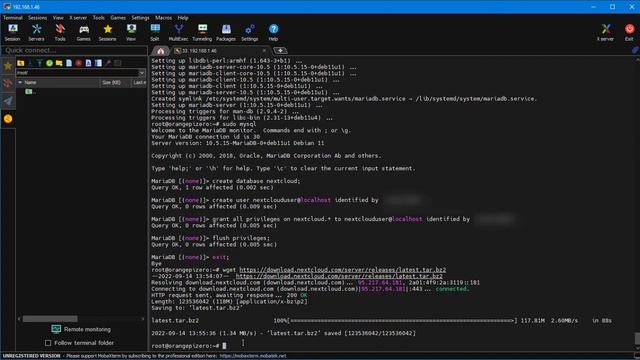 Установка облачного сервера NextCloud на одноплатный компьютер OrangePi zero LTS часть 2 смотреть онлайн