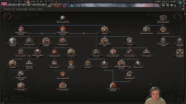 Hearts of Iron 4 - Waking the Tiger - Three Day War - Great Britain and the Wildcard Allies - Day 1 смотреть онлайн