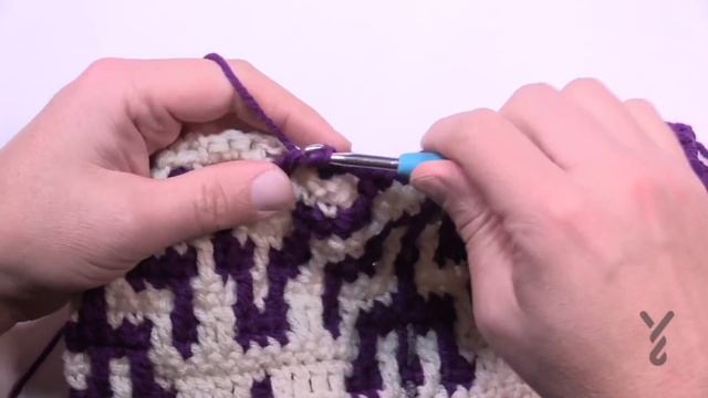 Crochet Nordic O'Go Rainbow Mosaic Blanket смотреть онлайн