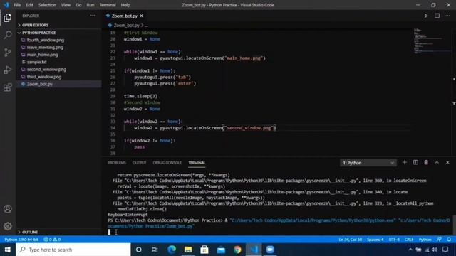 How to make zoom bot to attend online classes | Python Bot in hindi | Zoom trick | Python Projects смотреть онлайн