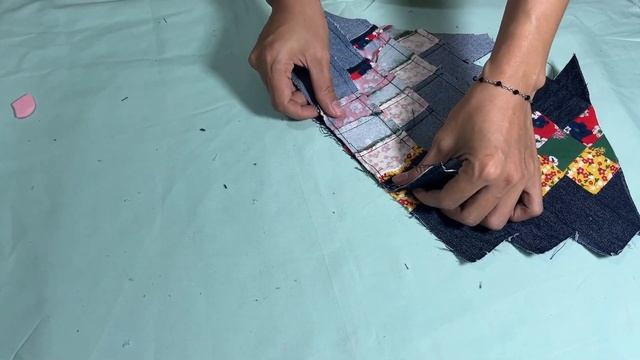 Sewing and Patchwork for beginners.Using left over farbic to make useful stuff for life. смотреть онлайн