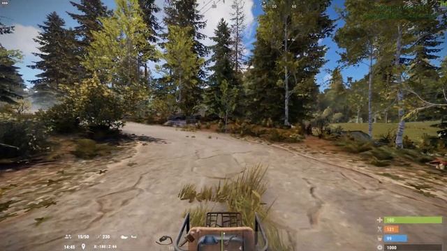RUST - как ездить на коптере смотреть онлайн