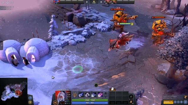 Drow Ranger ARCANA — Winter Battle Pass 2021 смотреть онлайн