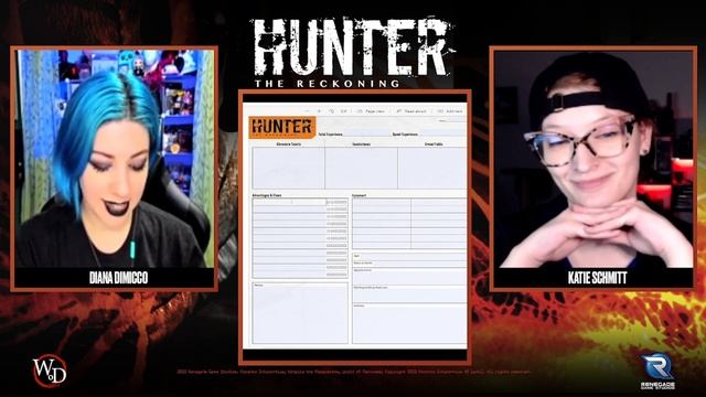 Hunter: The Reckoning - Character Creation with Diana DiMicco смотреть онлайн