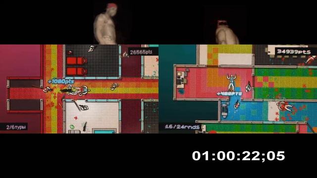 Два Рикардо Милоса флексят под мировой рекорд Hotline Miami смотреть онлайн