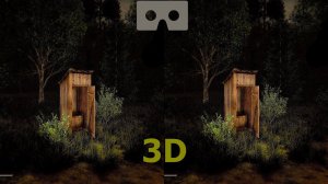 Great Toilet Simulator 3D VR horror 3D SBS VR box google cardboard video