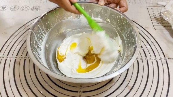 Mango Mousse with Jello Insert - Mango Entremets