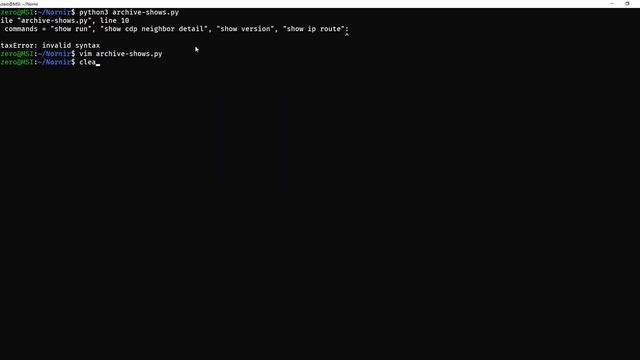 Nornir (Python Network Automation) | Archiving Telemetry! смотреть онлайн