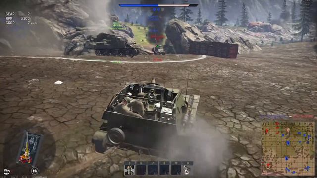 Сквозь огонь, воду и бомбы!!! //WarThunder смотреть онлайн