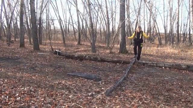 Дневник тренировок. Баланс на бревне и борьба с тенью. смотреть онлайн