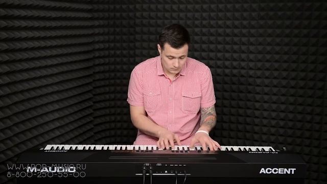 M Audio Accent сценическое цифровое пианино смотреть онлайн
