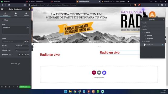 Crear página web para RADIO online con elementor y wordpress - PARTE 3 смотреть онлайн