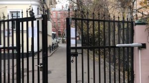 Магнитный замок на ворота
