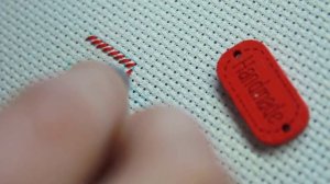 Вышивка полукрестом. Детали.