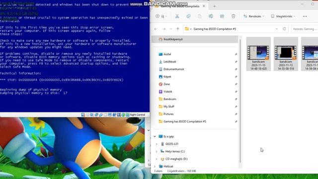 Gaming has BSOD Compilation #5 смотреть онлайн
