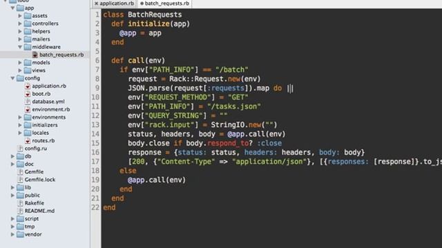 Ruby on Rails - Railscasts PRO #414 Batch API Requests (pro) смотреть онлайн
