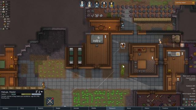 Rimworld Plain Vanilla Experience #6 - Baldwin always saves the day смотреть онлайн
