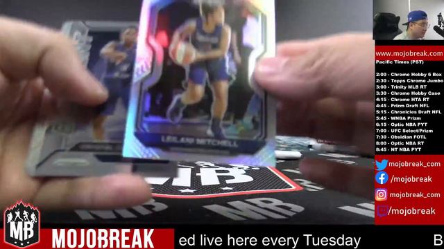 Random Team #5 - 2021 Panini WNBA Prizm Hobby 2 Box Break - 09.25.21 смотреть онлайн