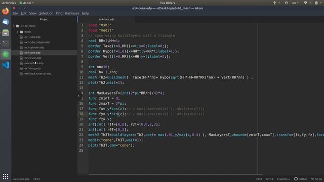 [FreeFEM 3] 3D mesh generation and handling in FreeFEM смотреть онлайн