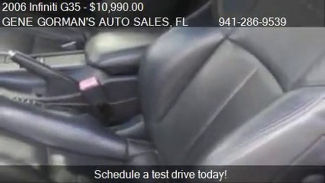 2006 Infiniti G35 for sale in PUNTA GORDA, FL 33950 at GENE смотреть онлайн