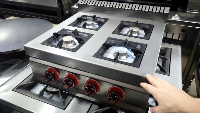Плита газовая настольная Silver 4  2907 #печь #плитагазовая  #длябизнеса #оборудованиедляресторана