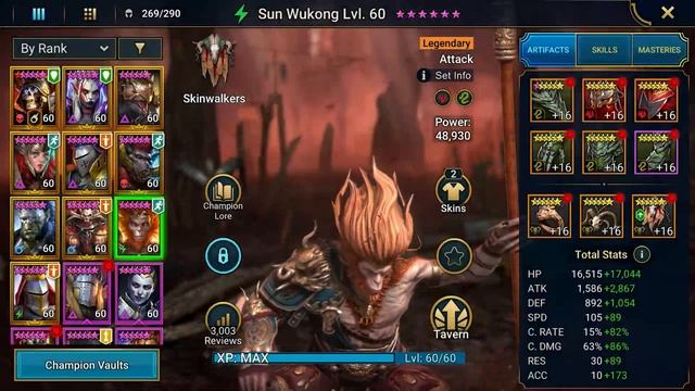 ??Sun Wukong Raid Shadow Legends FREE Legendary: How to get❓ Build & Blessings + ⚔️5 FREE Epics⚔️ смотреть онлайн