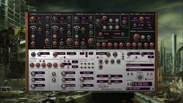 Armageddon: Dubstep and DnB Volume 7 for Rob Papen Predator VST Reason RE synth смотреть онлайн