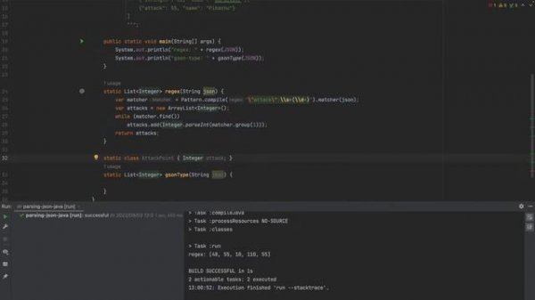 Parsing Json with Java using Regex, Gson and Json-path