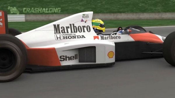 Senna vs Prost 3D Reconstruction - F1 Japan 1989