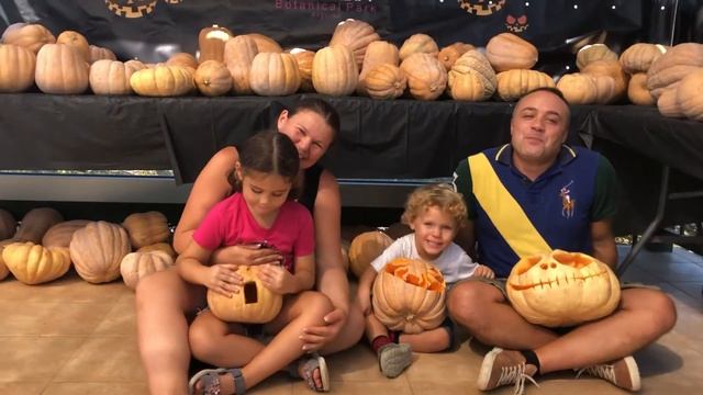 Pumpkin Carving at Cyherbia Botanical Park смотреть онлайн