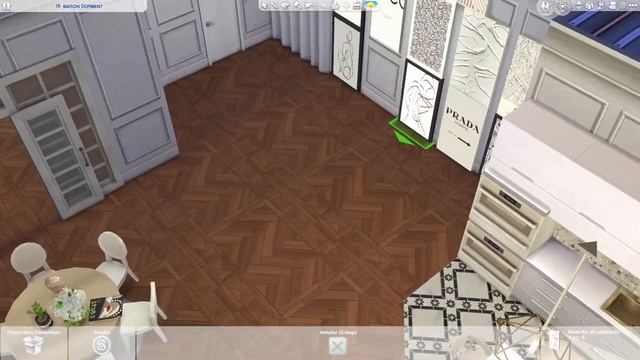 Parisian Apartment • Everyday Clutter Kit • The Sims 4 • No CC | Speed Build смотреть онлайн