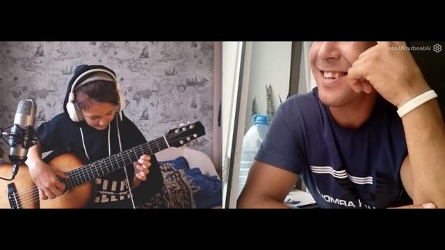 ПРАНК НА ГИТАРЕ В ЧАТ РУЛЕТКЕ | ДЕВОЧКА ПРИТВОРЯЕТСЯ, ЧТО УМЕЕТ ИГРАТЬ НА ГИТАРЕ В ЧАТ РУЛЕТКЕ!!! смотреть онлайн
