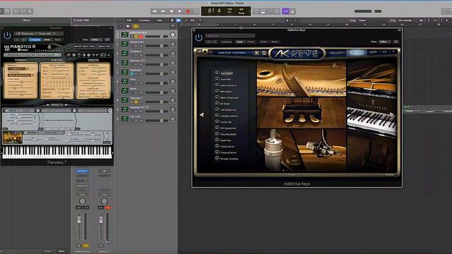 🎹﻿Addictive Keys vs Pianoteq Piano VST Plugin ﻿Comparison & Demo - Modartt & XLN Audio🎹 смотреть онлайн
