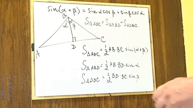 Формула Sin(a + B) = Sinacosb + Sinbcosa